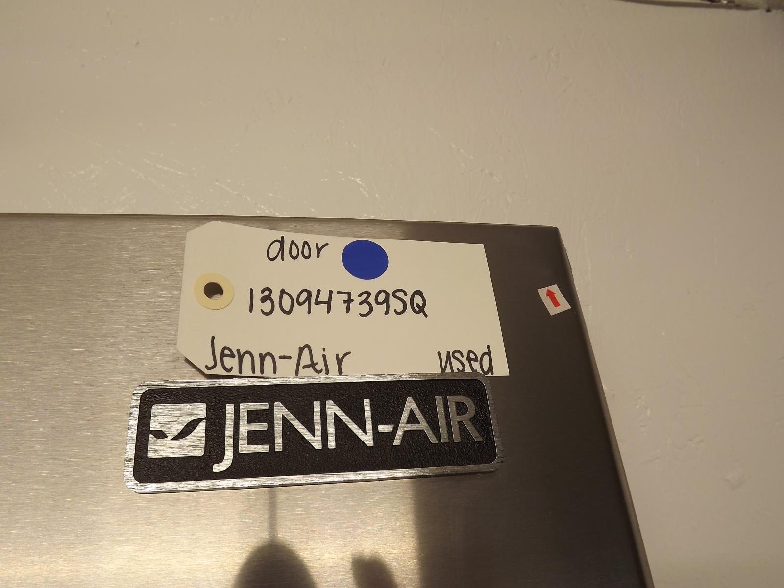 Jenn-Air Refrigerator 13094739SQ Door Used Jenn-Air Refrigerator 13094739SQ Door Used